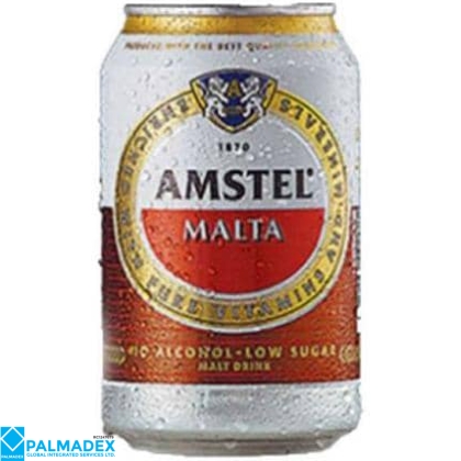AMSTEL MALTA CAN 24X33CL