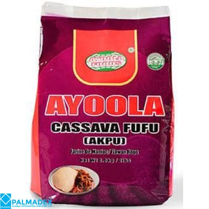 CASSAVA FUFU FLOUR 20X0.9KG, 10X1.8KG