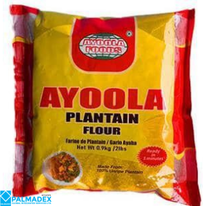 PLANTAIN FLOUR 20X0.9KG, 10X1.8KG