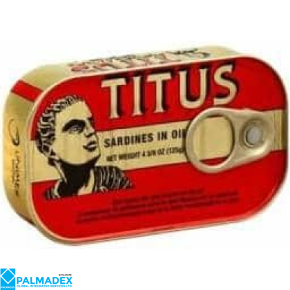 TITUS SARDINE 50X125G