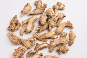 Premium quality dried split ginger available at Palmadex