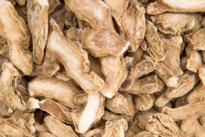 Premium Quality dried split ginger available at Palmadex